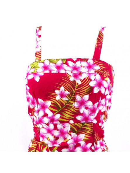 Robe "Sundress " Rose Frangipane Forest