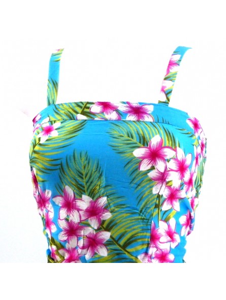 Robe "Sundress " turquoise Frangipane Forest