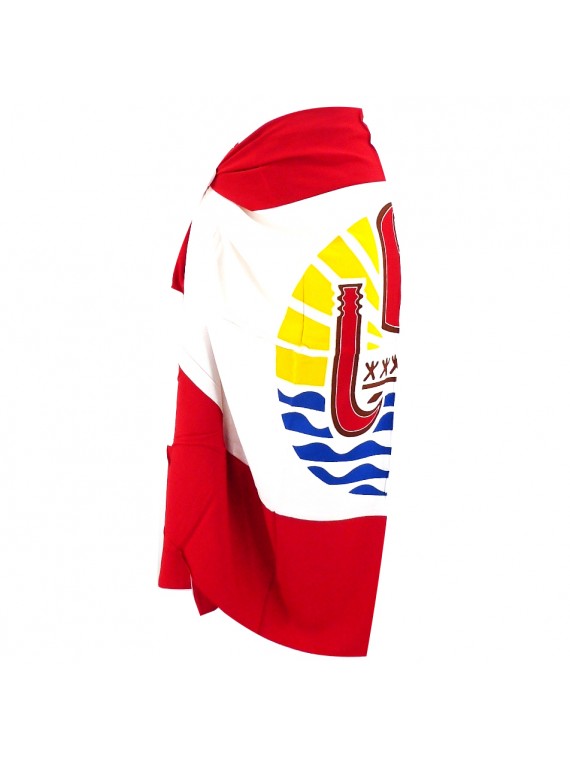 Paréo drapeau polynésien