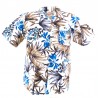 Chemise hawaïenne Apetaï colore blanc