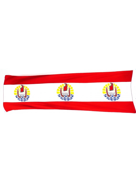 Mini paréo Rouge Drapeau de Tahiti