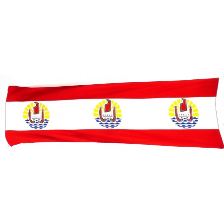 Mini paréo Rouge Drapeau de Tahiti
