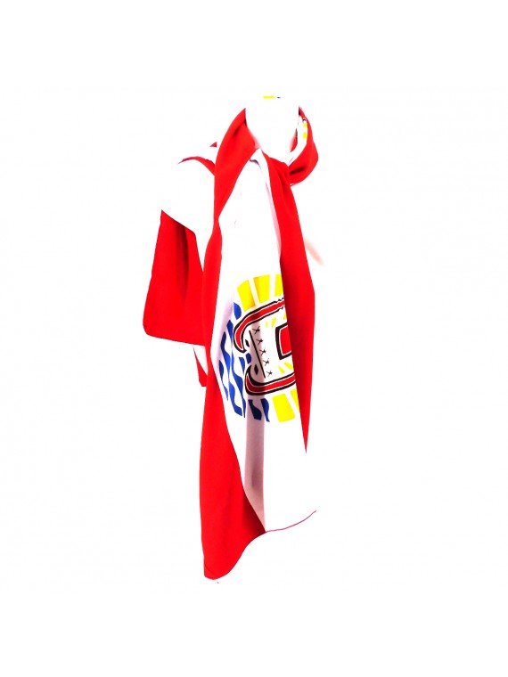 Mini paréo Rouge Drapeau de Tahiti