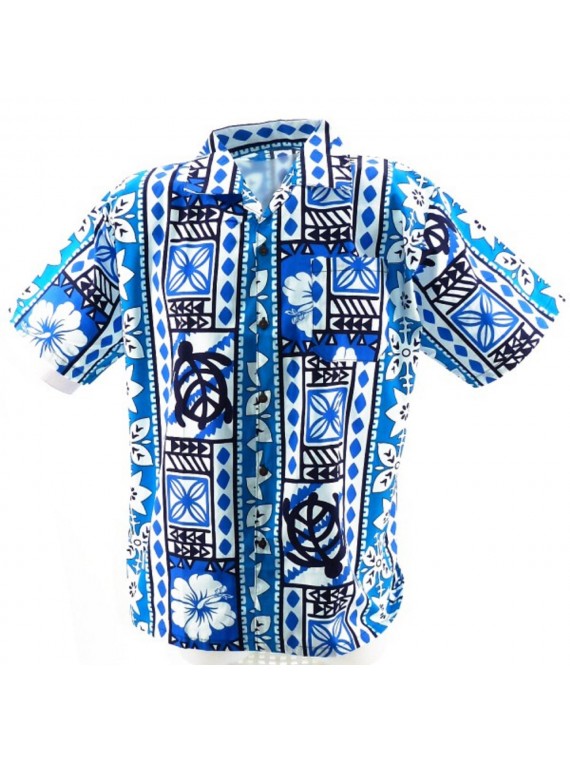 Chemise Hawaïenne Modern Tapa