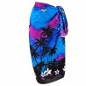 Paréo Dark honolulu bleu et violet