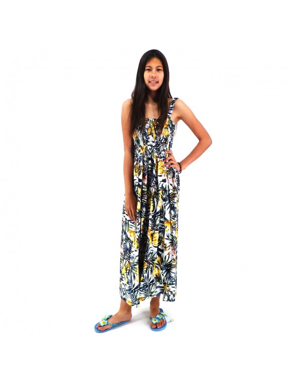 Robe d'été Blanche Fa'a