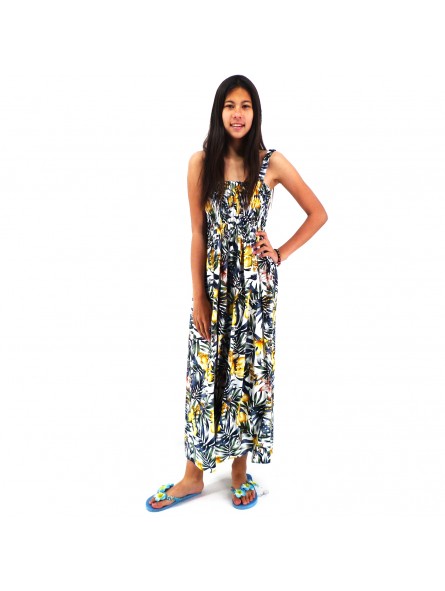 Robe d'été Blanche Fa'a