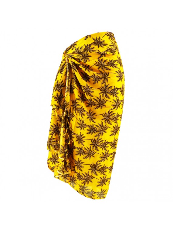 Paréo enfant jaune palmeraie