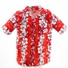 Chemise Hawaïenne rouge  Sun Glasses