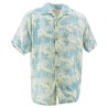Chemise Hawaïenne turquoise pastel Heinui