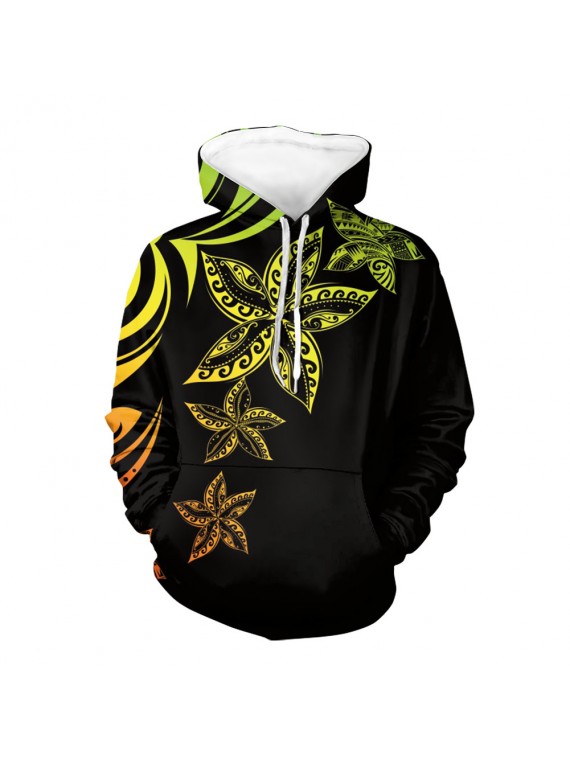 Sweat Shirt Pull capuche  mixte full color  Tiaré