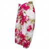 Paréo blanc et rose PaoPao