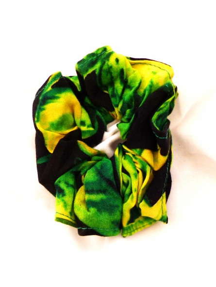 chouchou noir et vert