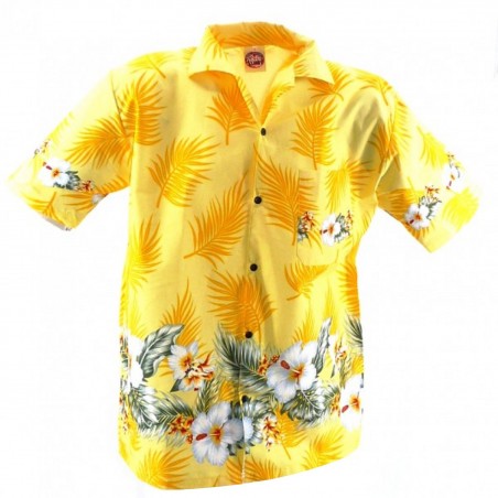 Chemise hawaïenne Frise Hibiscus