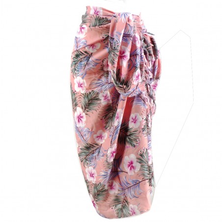 Paréo couleur saumon Old WW