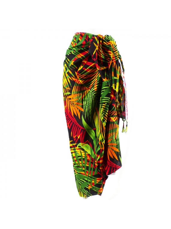 Paréo enfant couleur Jamaique Leaf