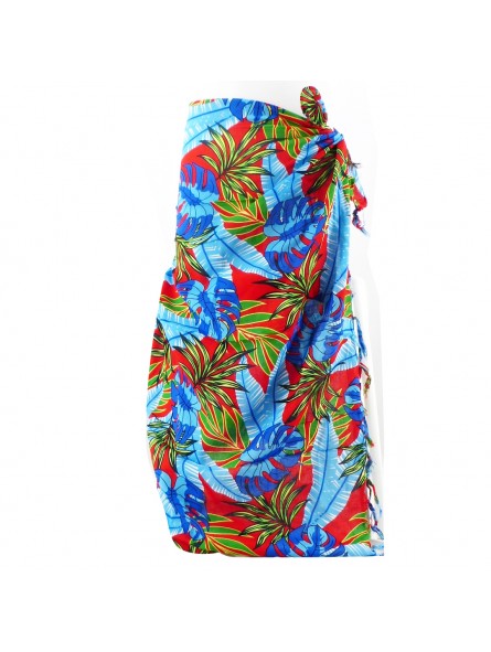 Paréo enfant rouge Tetiaroa