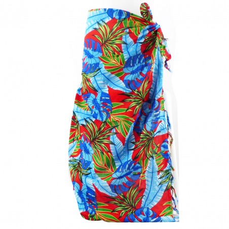 Paréo enfant rouge Tetiaroa