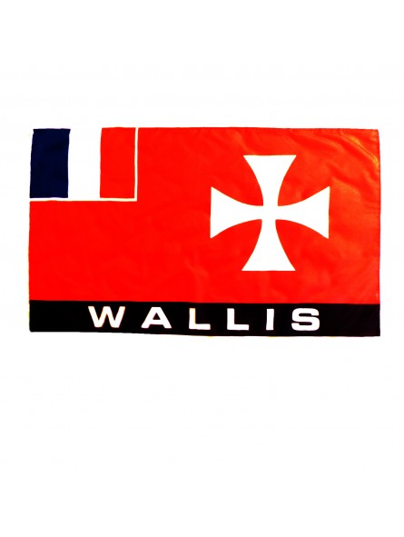 Drapeau " Wallis Black" 150 X 90 cm