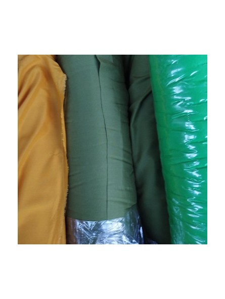 Tissu uni jaune moutarde fibrane