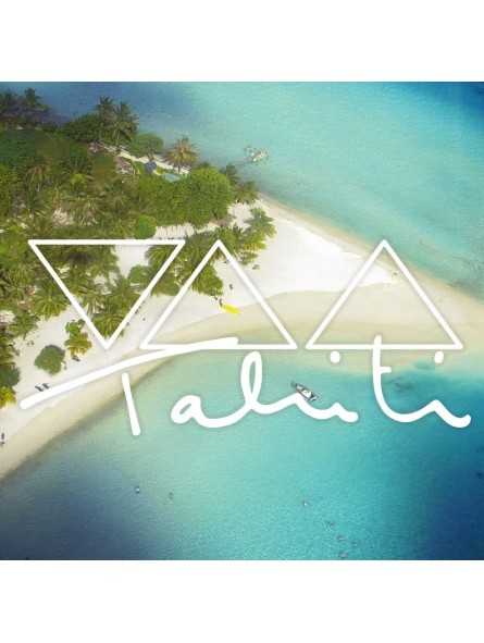 Polo VA'A TAHITI couleur Noir motif tatouage