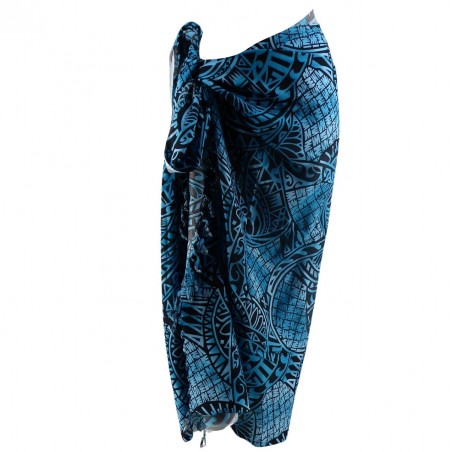 paréo rose dauphin et tortue