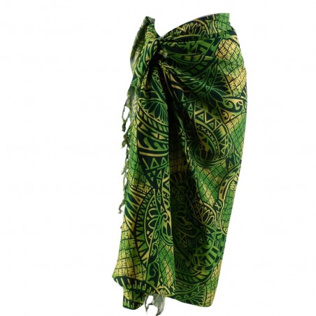 paréo rose dauphin et tortue