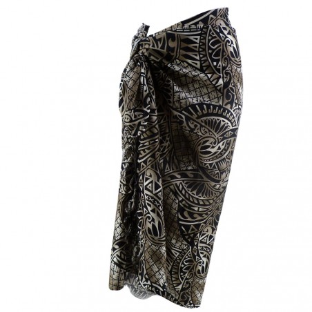 paréo rose dauphin et tortue