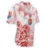 Chemise Tahitienne Tatouage tortue Drapeau Polynésien