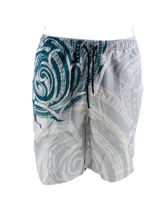 Short de bain homme Grey et Vert Tatouage