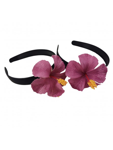 Serre Tête Hibiscus violet