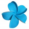 Barrette à cheveux frangipane bleu
