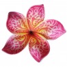 Barrette fleur rose tatouée