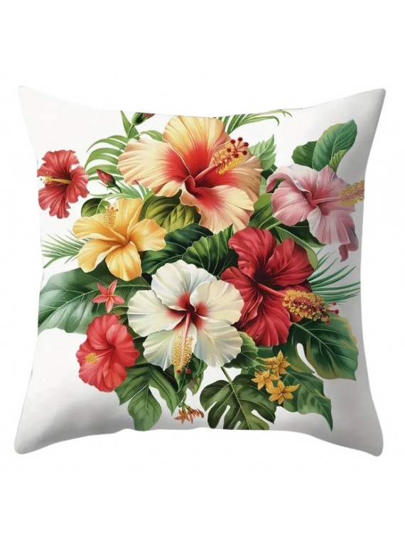 Housse de Coussin bouquet...