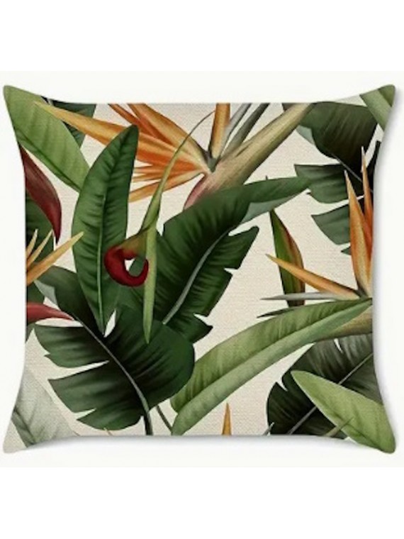 Housse de Coussin Vegetal...