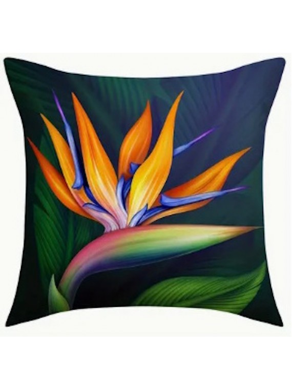 Housse de Coussin fleurs tropicales Ua Pou