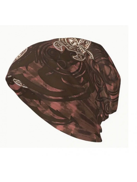 Bonnet brown tattoo tortue blanche
