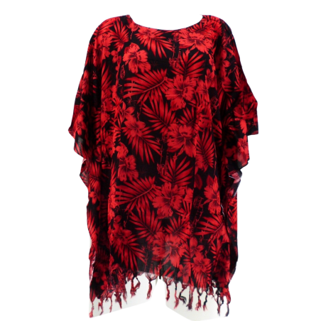 Tunique Femme rouge et noir Moho Tani