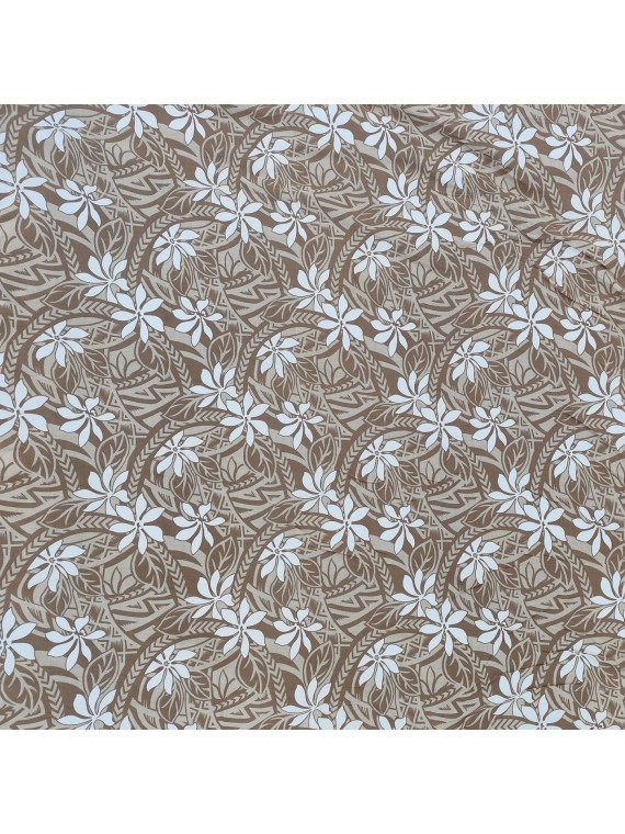 Tissu crème tiaré tatouage