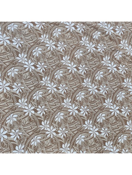 Tissu crème tiaré tatouage