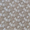 Tissu crème tiaré tatouage