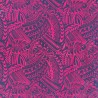 Tissu rouge et noir Tatouage Polynésien