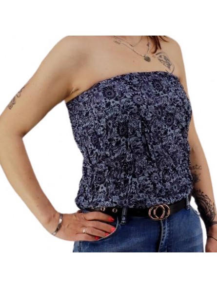 Bustier froncé femme papenoo