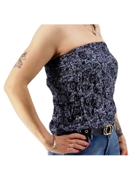 Bustier froncé femme papenoo