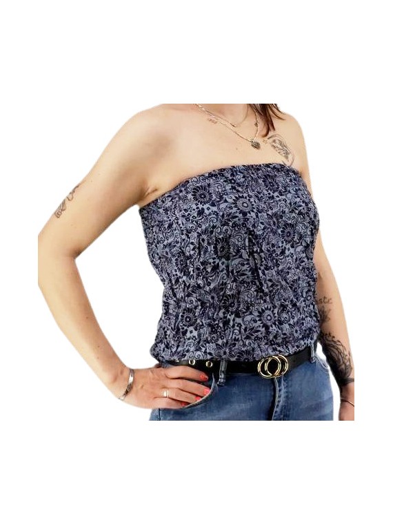 Bustier froncé femme papenoo