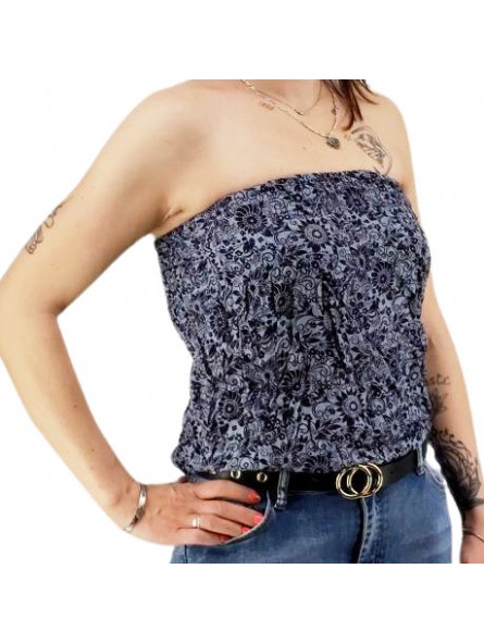 Bustier froncé femme papenoo