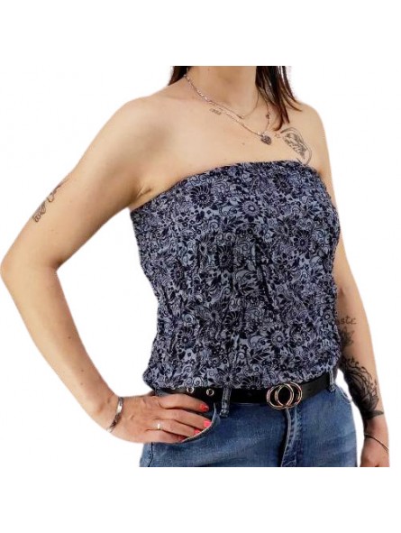 Bustier froncé femme papenoo