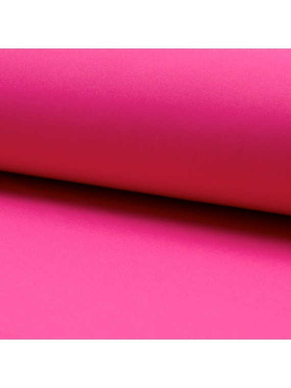 Tissu rose intense uni