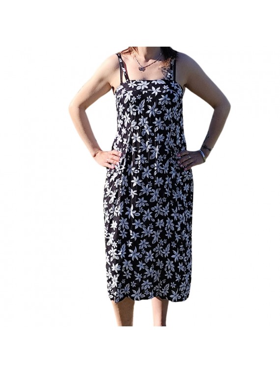 Robe "Sundress "  noir petite tiaré