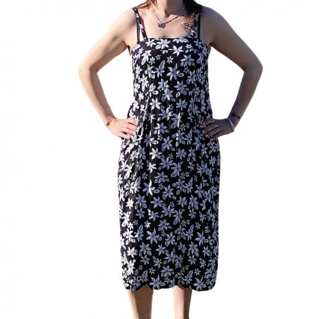Robe "Sundress "  noir petite tiaré